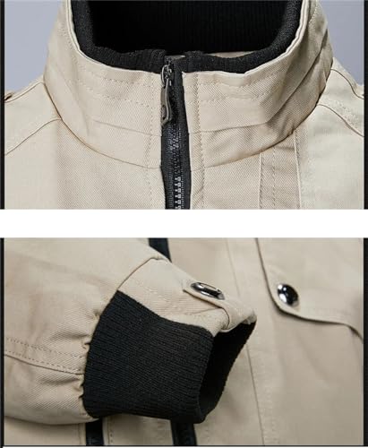 Spring Autumn Jacket Men Slim Bomber Windbreaker Jackets Coat Men's Clothing Tactics Military Jacket2