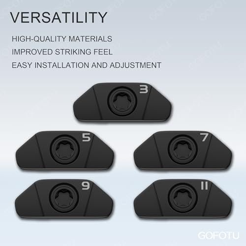 Poids de tête de golf accessoire de rechange compatible GTS