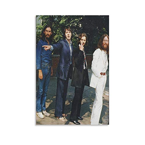 xiaoxiami Poster sur toile Beatles Abbey Road Ringo Starr – Décoration murale moderne pour chambre de famille – 30 x 45… - Les Beatles, Paul McCartney, John Lennon, RIngo Starr, George Harrison xiaoxiami Poster sur toile Beatles Abbey Road Ringo Starr - Décoration murale moderne pour chambre de famille - 30 x 45…