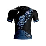 Nicaragua Men's Official Soccer Jersey Alternate Uniform Black (as1, Alpha, m, Regular, Regular)