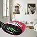 HANNLOMAX HX-116CR Alarm Clock Radio, PLL AM/FM Radio, Dual Alarm, 0.6