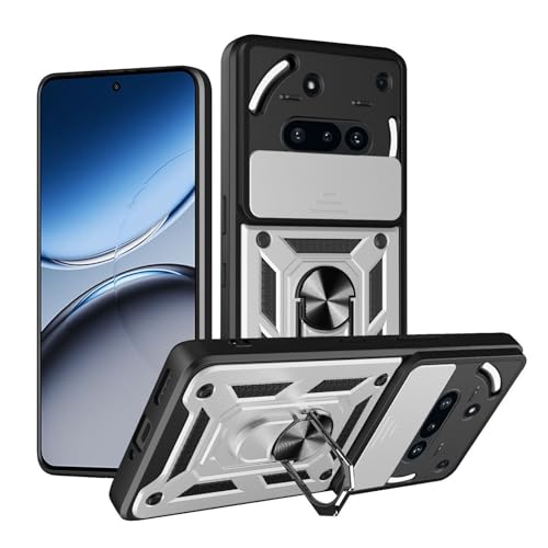 sunrun �X�}�z�P�[�X nothing phone (4a) �p�̃P�[�X �ϏՌ� �J�o�[ TPU&PC�f�� �����O�t�� �X�^���h�@�\ �^�t�Ŋ�� 2�d�\�� �u�₩ �l�p�ی� �J�o�[ [an-nx2368][�V���o�[]