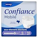 DISCRÉTION ET CONFORT : Aussi confortables que discrètes, ces protections urinaires neutralisent les mauvaises odeurs* et sont agréables à porter grâce à leur matière douce et souple.