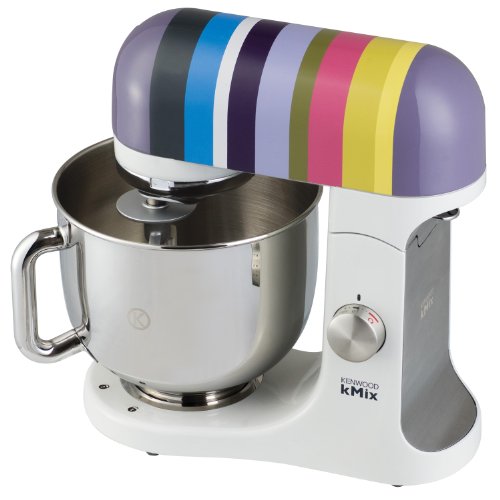 Kenwood Linea kMix KMX80 Kitchen Machine con Ciotola in Acciaio, Multicolore