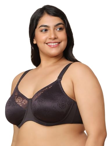 Image of Triumph Minimizer Women Bra Wired Non Padded Full Coverage Support Big Cup Bra with Padded Straps Reduces Bust by One Cup Size Comfortable Moulded High Support Bra for All Day Wear Pack of 1
