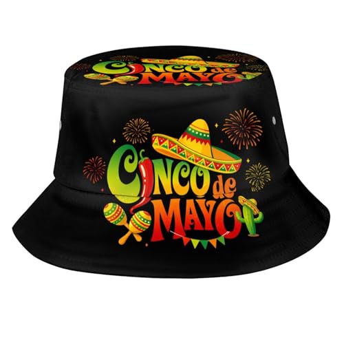 Image of Funny Duck Bucket Hat Fisherman Hat Beach Travel Sun Hat Outdoor Cap for Unisex Men Women