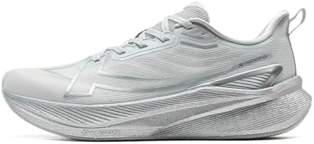 XTEP Professionelle 2000km Herren-Laufschuhe für Prüfungstraining,Hohe Dämpfung Starke Rückstoßfähigkeit Sneaker, rutschfeste und strapazierfähige Sportschuhe, ideal für Langstreck