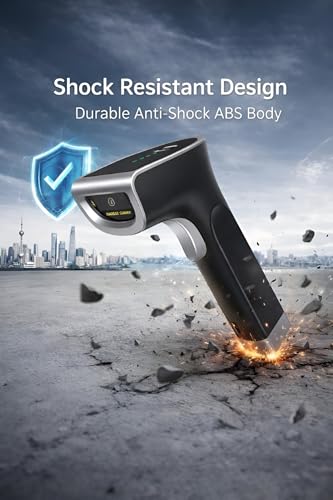 Image of FB1300W 2.4GHz Wireless Barcode Scanner (Barcode & QR Code) in 2D and 1D Both Wireless and Wired (Rechargeable) Linking | Induction Scanning with Integrated Lighting |