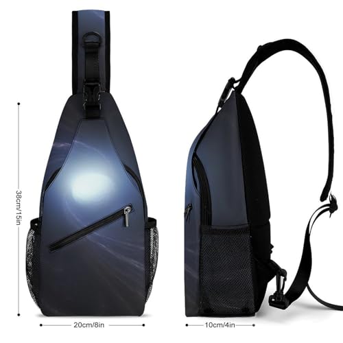 SpaceVortex bolso bandolera deportivo para senderismo y uso casual miniatura 2