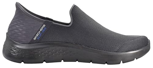 Image of Skechers Mens Go Walk Flex Slip Ins Sneakers | Hands Free Slip-Ins, Air-Cooled Memory Foam Insole, Ultra Go Cushioning, Machine Washable, Flex Pillars