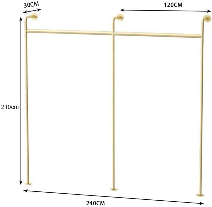 Perchero industrial de pared resistente con acabado metálico premium 6