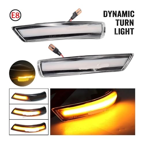 Luz señal giro dinámica para Focus 2 3 4 soluciona indicador retrovisor fundido u opaco 2