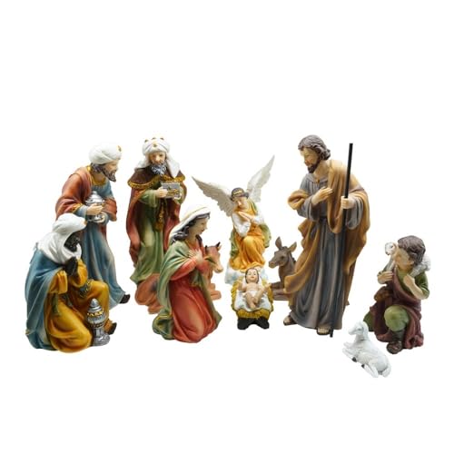 MAZZEO CHRISTMAS Set Natività 11 pz 30 cm