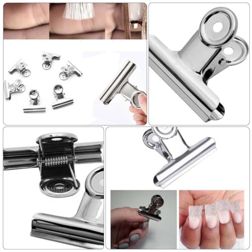 ULTECHNOVO 12 Pcs Clip para Extensiones de Uñas miniatura 7
