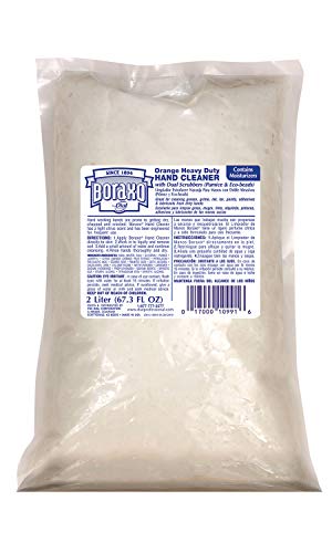 Boraxo Orange Heavy Duty Hand Cleaner with Scrubbers 2L Dispenser Refill (Pack of 4)