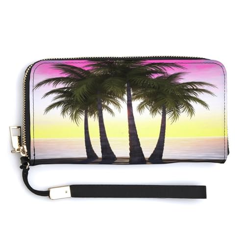 Sac à main pour femme palmier tropical grand sac de rangement cabas en toile