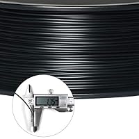 GEEETECH Filament PLA 1.75mm, 3D Drucker PLA Filament 1kg Spool, Schwarz – Ansicht 5