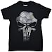 Marvel The Punisher Dirty Skull T-shirt (Extra Large, No Sweat Logo)