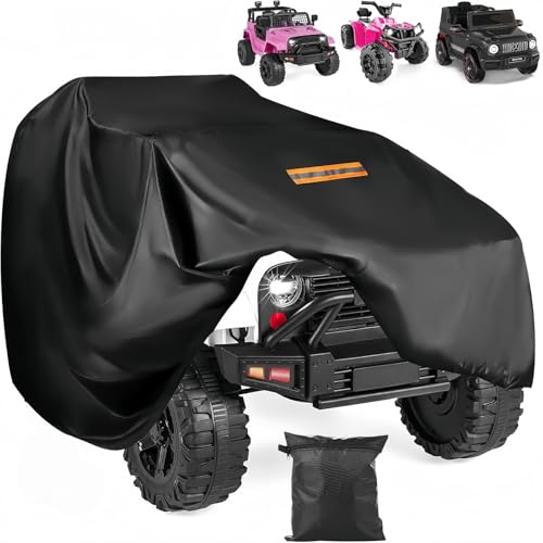 Kids Ride On Toy Car Cover,Outdoor Wrapper Resistant Protection for Electric Battery Powered Children Wheels Toy Vehicles,All Season Protection