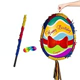 Baby Shower corazón Piñata, diseño de Guess el género