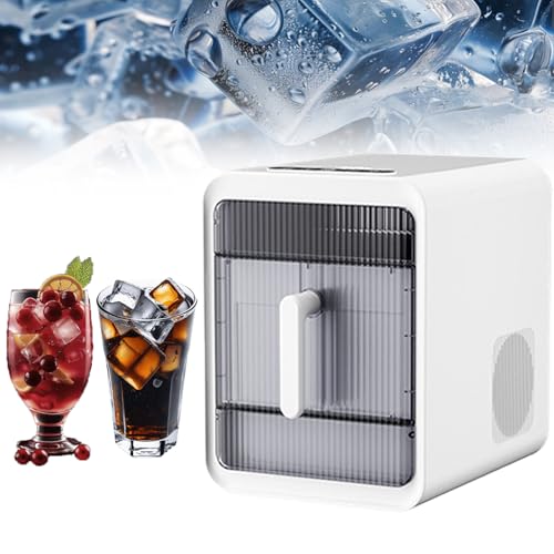 Fabricadora de hielo compacte para hogar y oficina miniatura 1
