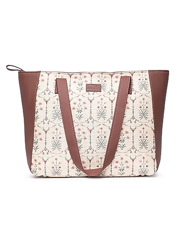 Image of ZOUK Women's Handcrafted Side Tote Bag and Handbag for Office and College