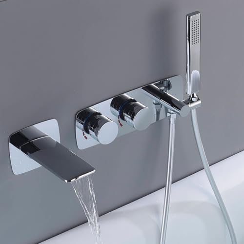 Robinetterie de douche cascade pour transformer votre rituel bien-être matinal