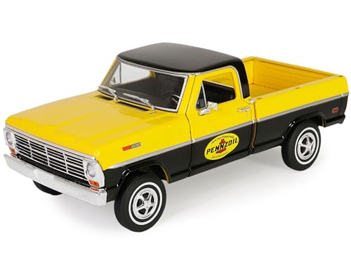 Greenlight F-100 Fourgon Modèle Réduit d'Exception en Métal Injecté Série 7 Finition Vintage 1/24