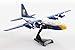 Postage Stamp Daron Series Collectible Blue Angels C-130 Fat Albert 1/200 Die-Cast Metal Aircraft Model with Display Stand for Ages 14+