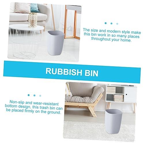 Caneca de basura rectangular de plástico 10L miniatura 6