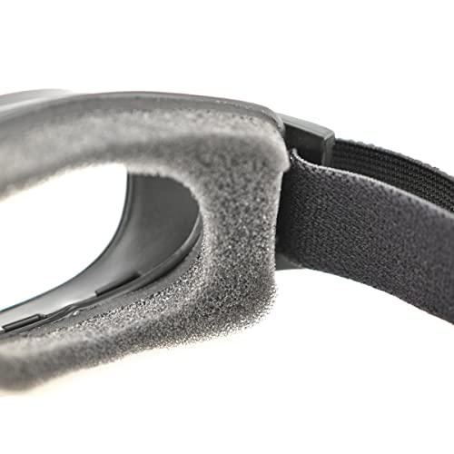 Bobster ® Piston, Matte Black Frame, Clear Lens