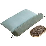2-in-1 Detachable Innovative buckwheat Pillow, 3 Modes: Skin-Friendly, Breathable, Curve-Fitting, 3-Point Support for Neck/Shoulder/Head, aids Joints, deep Sleep, Multi-Protects Cervical Spine