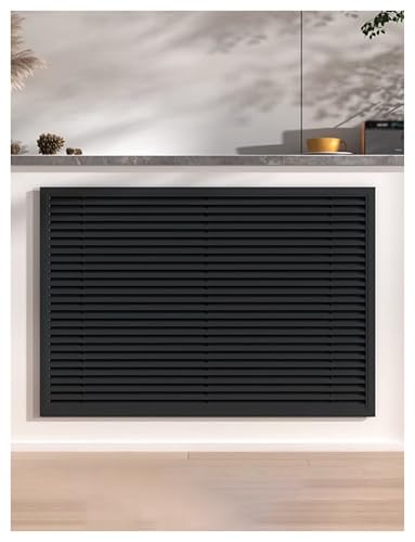 Genérico Rejillas de ventilación para Paredes - Rejilla de radiador Gris Oscuro con Filtro de Aire, 46 x 56 cm (18 x 22 Pulgadas) para oficinas, Salas de Estar y cocinas - Diseño Duradero y Elegante