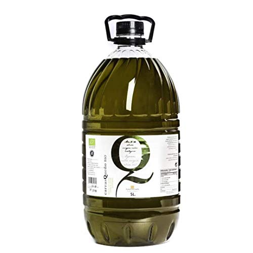 Caja 3 garrafas Aceite de Oliva Virgen Extra Ecológico Carrasqueño BIO - PET 5L Cover