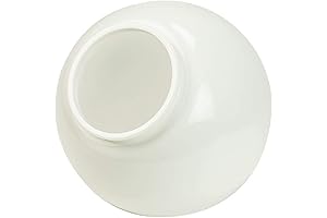 American 3201-08020 8 Inch White Acrylic Globe Replacement Fan Light