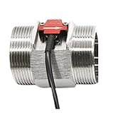 ZXAOMMBEA Wasserdurchflusssensor Edelstahlmessgerät(YF-B10-S 1 inch 58mm)