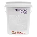 FirmoLux Marmorino Berlina Authentic Venetian Plaster | Smooth Plaster | Made in Italy from Lime & Marble | Gray-Blue Colors (14) | Color: SW6259 Spatial White