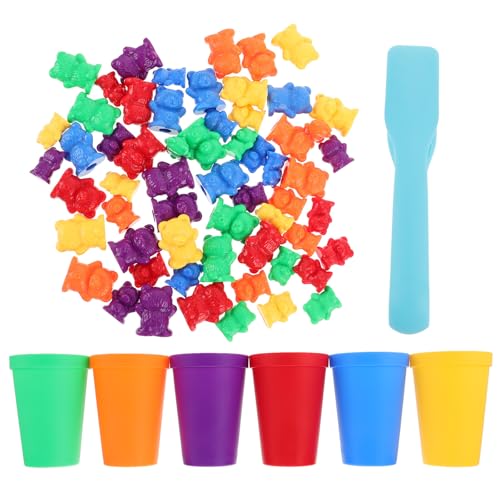 Ours pour compter plastique jouet éducatif reconnaissance couleurs
