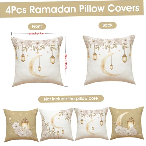 Housses de coussin d'extérieur résistantes pour décorer le Ramadan - 8