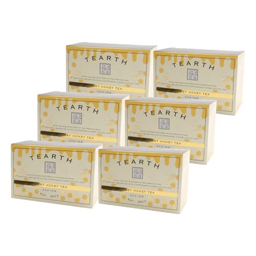 TEARTH ( ティーアース ) はちみつ紅茶 ティーバッグ 25袋入り 個包装 6個セット