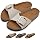 Torotto Mules, Women's Sandals, Slippers, Comfortable, Adjustable Buckle 37 EU One Button White