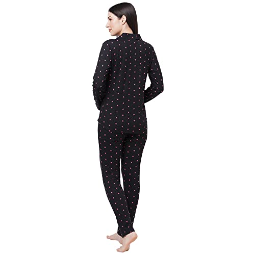 Image of Sweet Dreams Women's Cotton Printed Night Suit Set