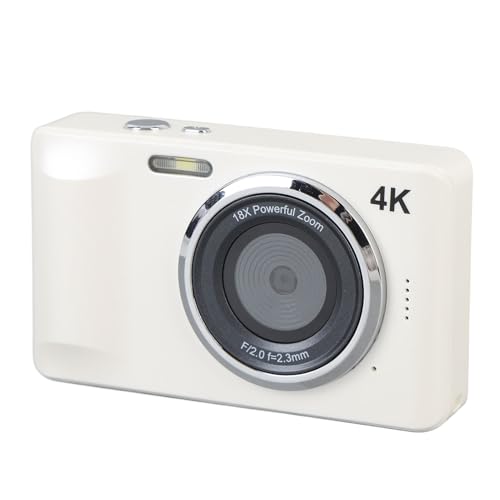 Cámara digital compacta 4K 64MP con zoom 18X y pantalla 2.8 pulg miniatura 7