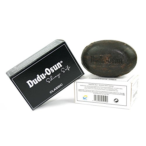 Dudu de Osun Conocer - Aprendizaje Juego 1 x Dudu de Osun Classic - Original Negra Jabón de África - Original Black Soap 150 g + 1 x Perfume libre de Jabón Fragrance Negra Free 150 g Cover