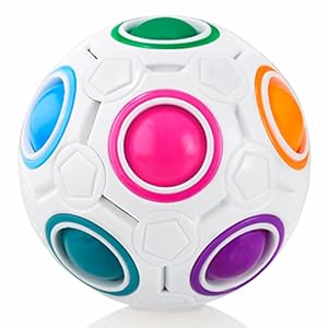 CUBIDI Regenbogenball 3D Puzzle-Ball Knobelspiel