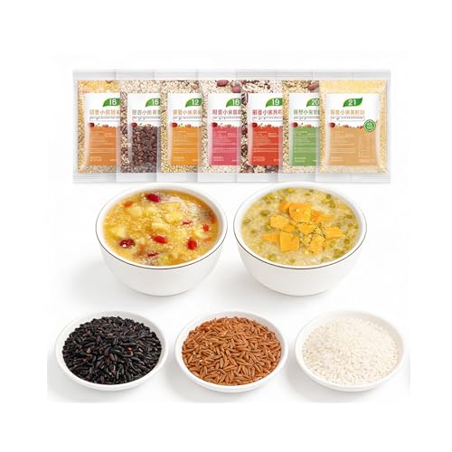 Bouillie de grains entiers et céréales for petit-déjeuner nutritif 42 paquets