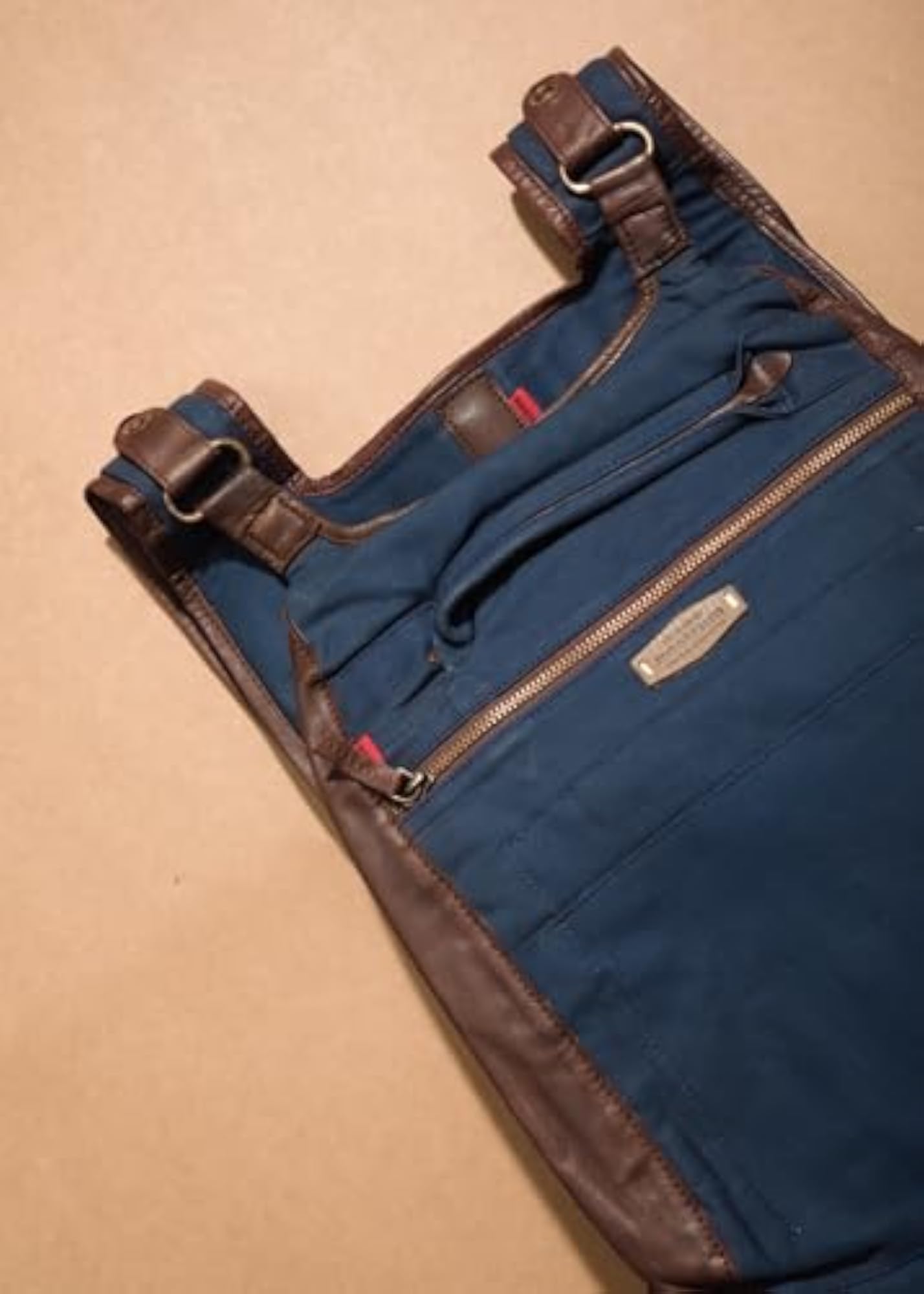 Stylish Black Denim Backpack for Men & Women