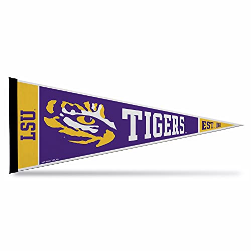 Image of Rico Industries NCAA Exclusive 12 inch x 30 inch Felt Wall Decor Pennant - Great for Home /Bed Room /Man Cave Decor