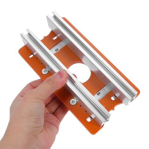 Placa base de enrutador de aluminio para uso en talleres y proyectos de bricolaje casero 5