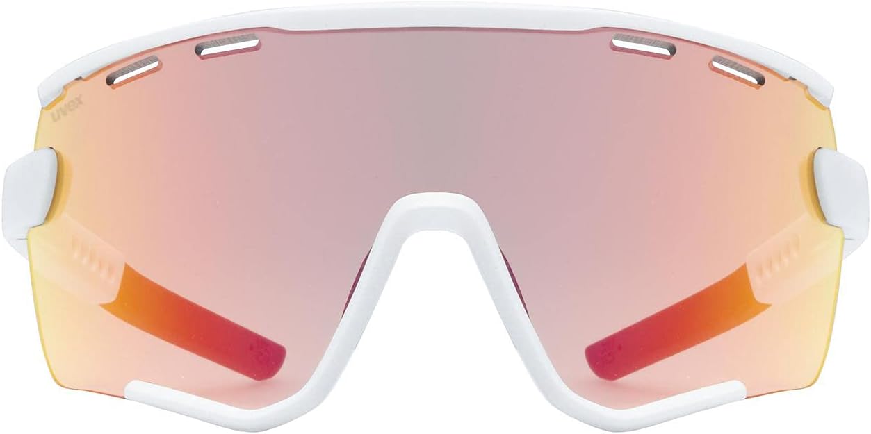 uvex anti-fog, sports sunglasses for cycling/running with UV protection & interchangeable lens, sportstyle 236 s set